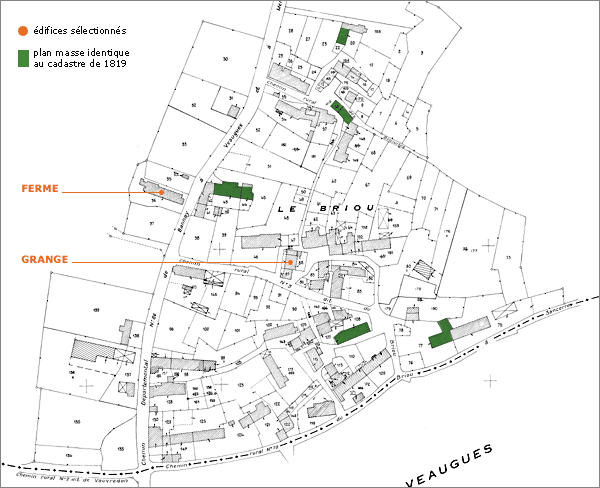 Plan du village