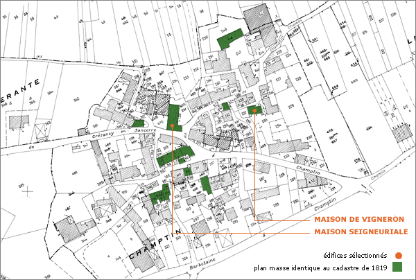 Plan du hameau