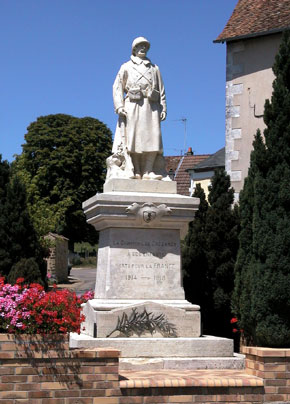 Vue du monument
