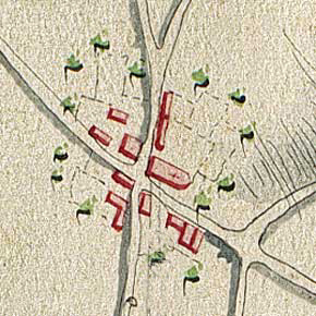Extrait du plan du comté de Sancerre