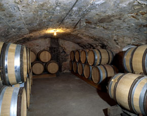 Vue intérieure du cellier