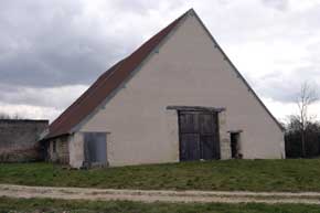 Vue de la grange