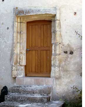 Détail de la porte