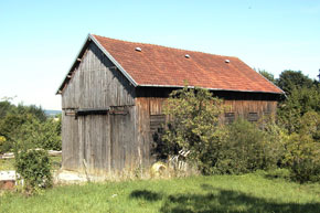 	Détail de la face latérale avec les volets d'aération