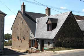 Vestige d'une maison