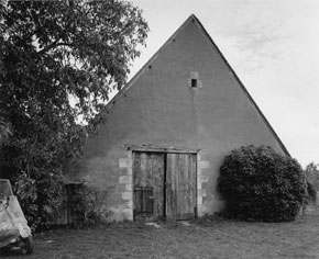 Grange, porte charretière