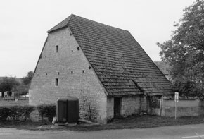 Grange, vue de volume