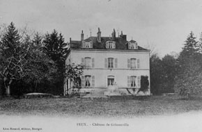 Maison de maître, carte postale début 20e siècle