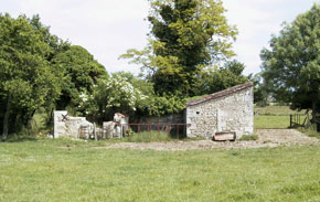 Vestige de l'ancien moulin