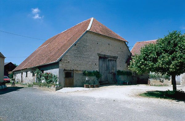 Grange, vue de volume