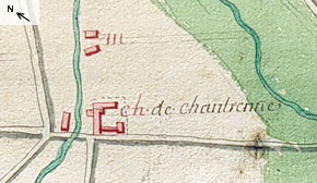 Plan du comté de Sancerre