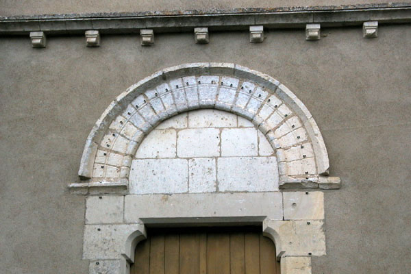 Église, porte romane