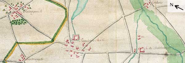 Plan du comté de Sancerre