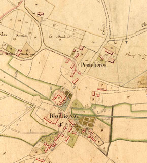 Cadastre de 1823, sud