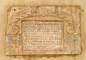 Épitaphe de François de Farou