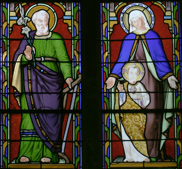 Saint Joseph, la Vierge et Jésus Enfant