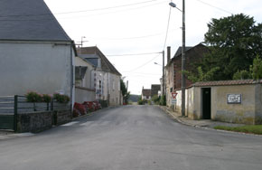 Vue actuelle de la rue de la Poste