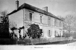 Etat de la mairie-école au début du 20e siècle